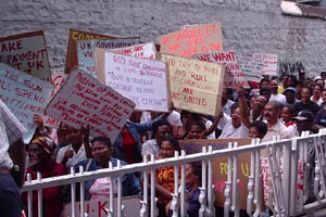 Chagossian Protest